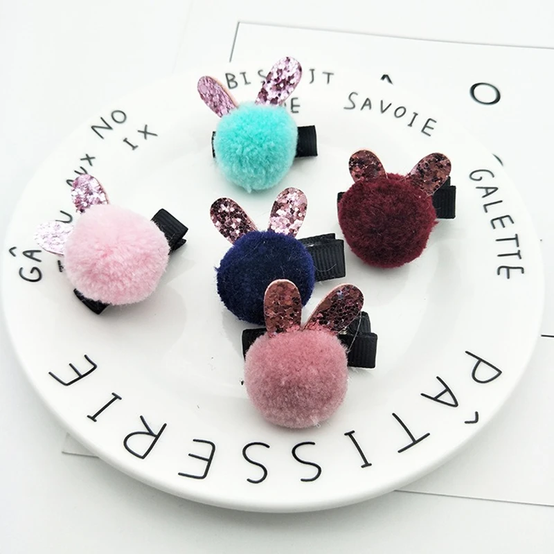 1 шт. милые кроличьи ушки детские шпильки для детских волос заколки принцессы