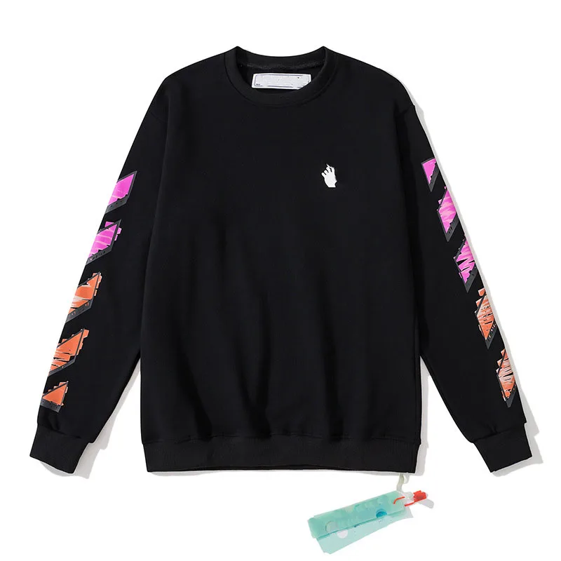 

Off Fashion Arrows Original Unisex Hoodie Luxury Designer Brand Logo Basic Stweatshirt Black White Clothing Pullover Top