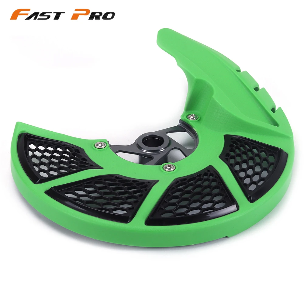 Защита мотоциклетного ротора тормозного диска CNC для KAWASAKI KX250 KX250F KX450F 2006 2017 KLX450R 2007