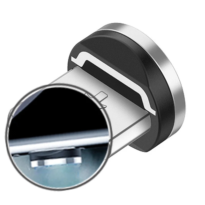 iphone Plug Магнитный usb-кабель для зарядки iphone Xs max Xr X samsung s9 ipad mini, кабели для быстрой зарядки, адаптер, шнур для зарядки мобильного телефона - Цвет: iphone Plug