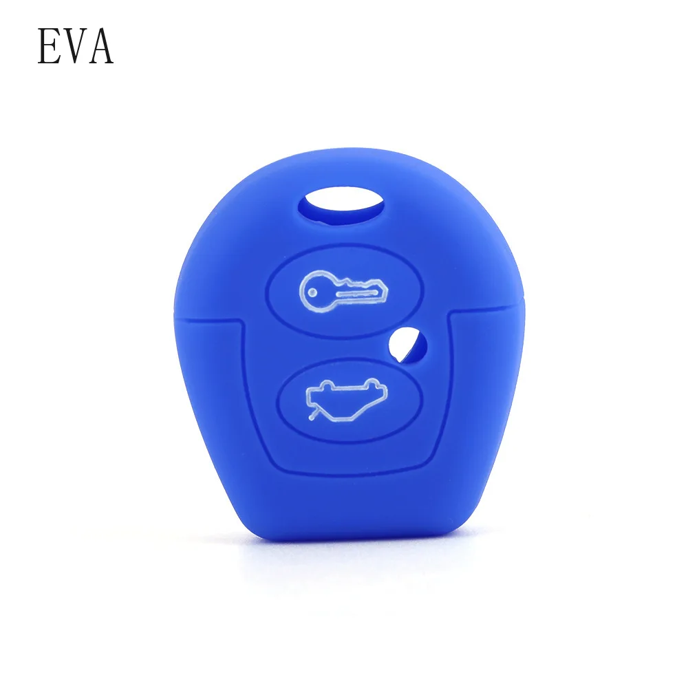 Силиконовый чехол для смарт-ключей Volkswagen Polo Golf Passat Bora Sharan Skoda Octavia Fabia Seat Corboda Leon Ibiza