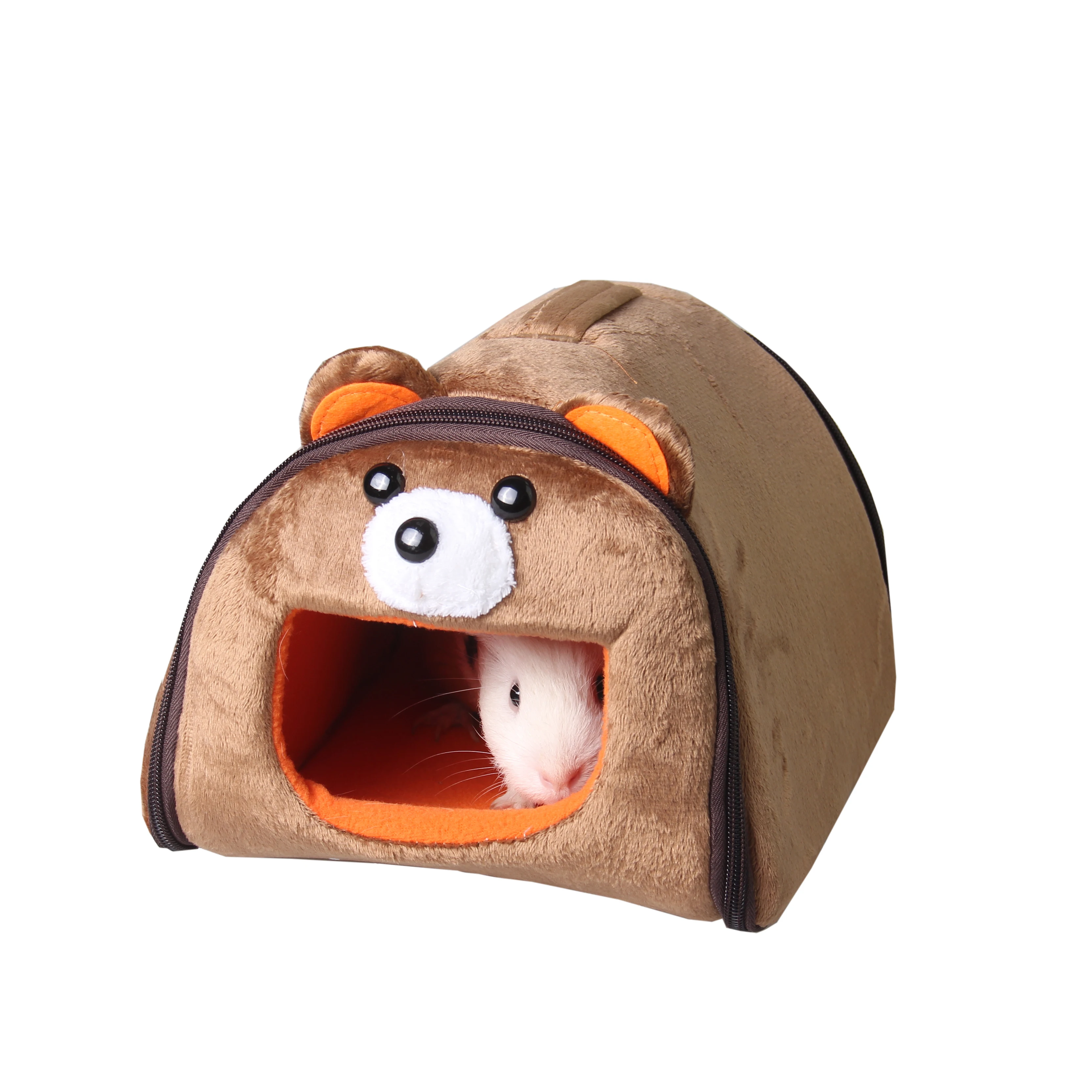 

High Qaultiy Short Plush Hamsters Small Animal Cute House 5 Style Guinea Pigs Hamsters Squirrel Hedgehogs Rabbits Dutch Bed
