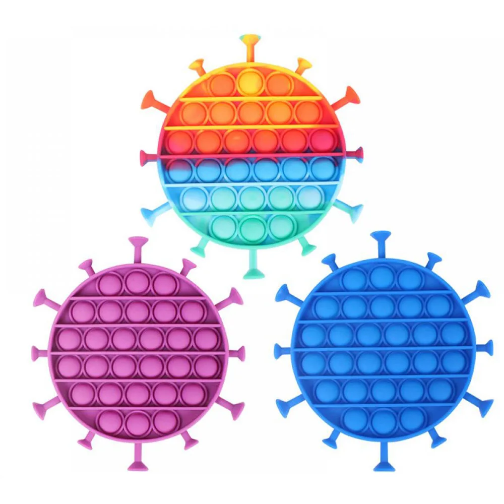 

Kawaii Simple Dimple Fidget Toy Push Bubble Anti Stress Children Autism Relief Sensory Pad Board Game Toys for Boys Brinquedos