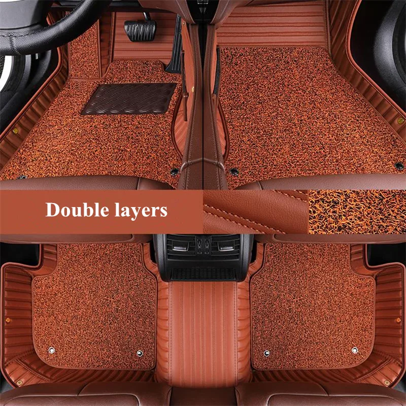 

Top quality! Custom special car floor mats for Land Rover Range Rover Evoque Convertible 2021-2016 durable double layers carpets