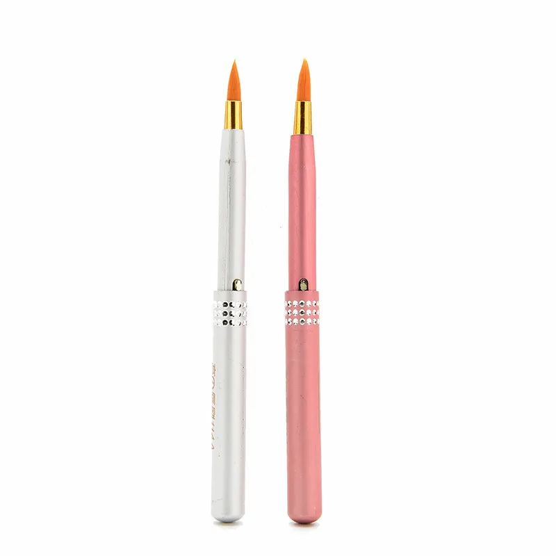 NEW 2 PCS Gloss Lip Brush Travel Capped Retractable Lipstick High Quality Women Makeup Tools Random Color | Красота и здоровье