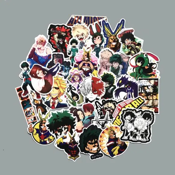 73 шт./компл. горячая Распродажа аниме мой герой академические стикеры Наклейка для телефона автомобиля
