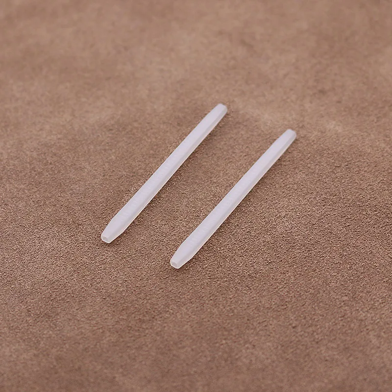 Tube White COLOUR_MAX очки ноги рукава Нескользящие силиконовые Спорт мягкий держатель - Цвет: Tube White