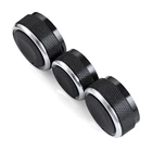 3 шт.компл. Ручка переменного тока, ручка кондиционера, ручка переключателя контроля тепла для Chevrolet Sail 2008-2014, автостайлинг для Mazda 3 2005