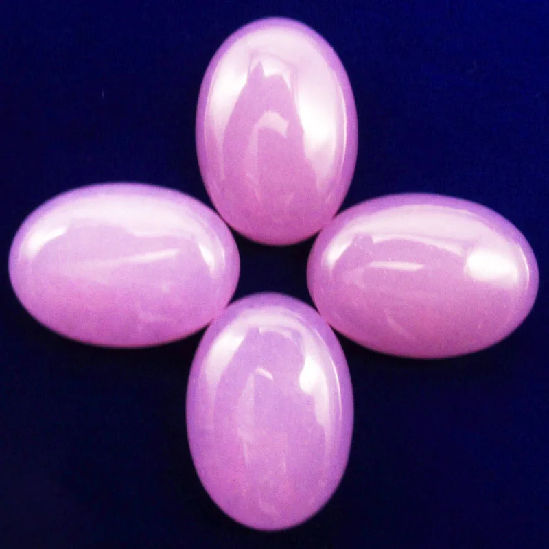 10pcs Natural Purple Jades Oval Cab Cabochon 18x13mm | Украшения и аксессуары