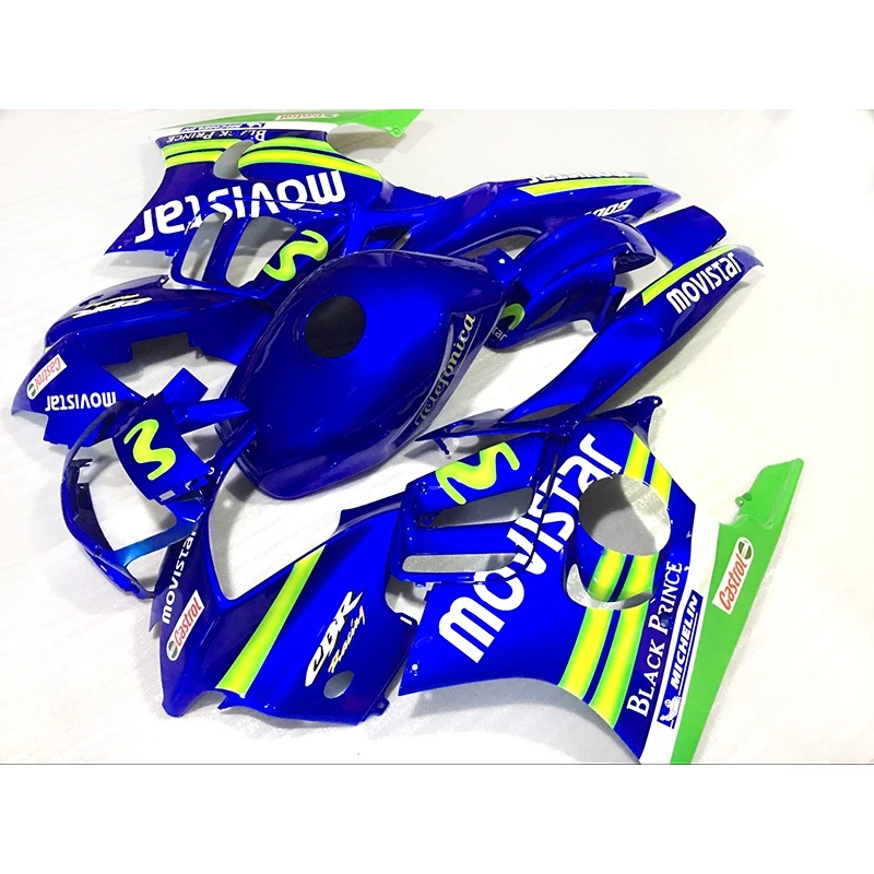 

Custom Painted Motorcycle Bodyworks Fairing kits for Honda CBR600 F3 1997 1998 blue green black fairing set cbr600 f3 97 98 VB35