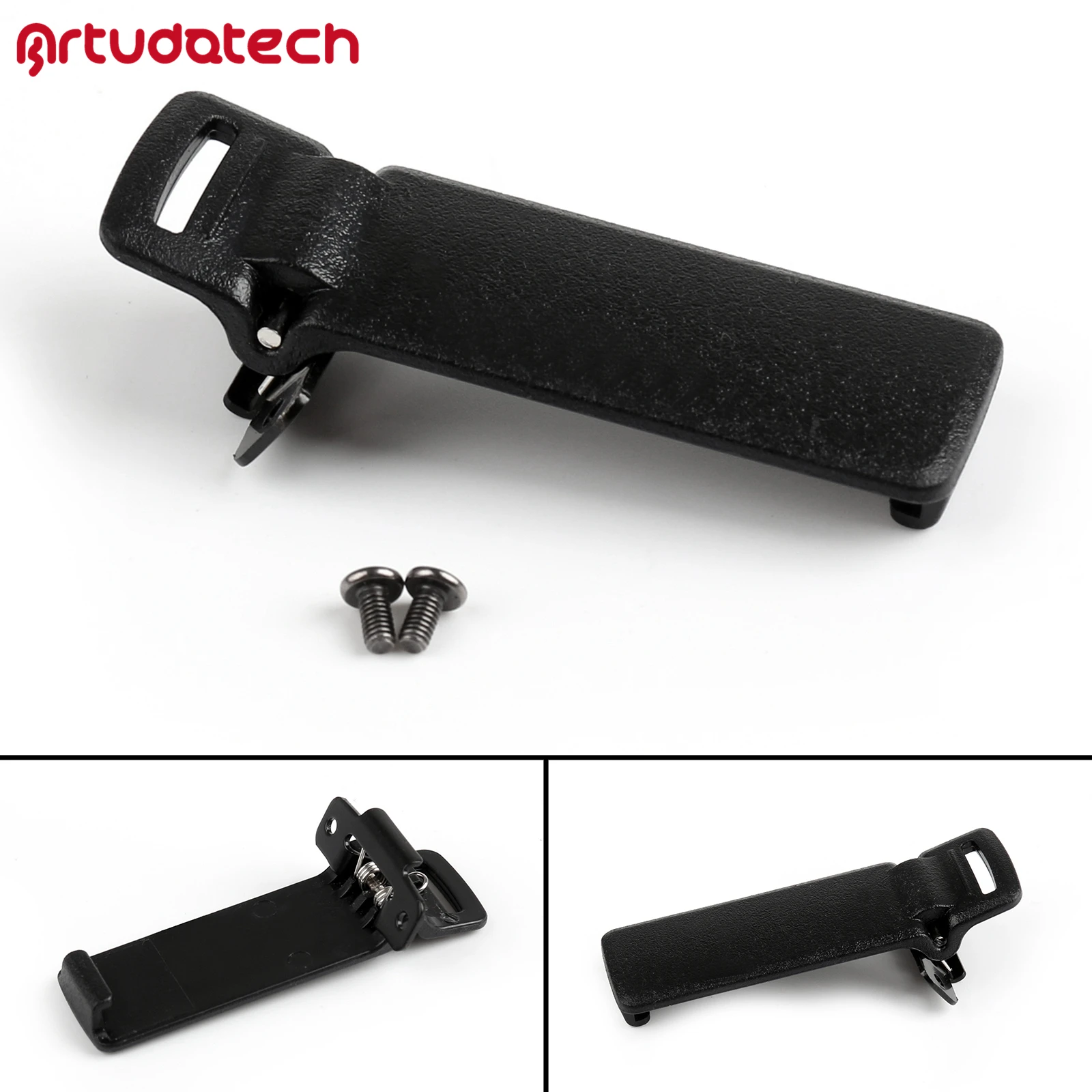 Artudatech Зажим для ремня аккумулятора Baofeng UV 5R 5RA 5RB 5RC TYT F8 F9 UV5R UV5RA UV5RB UV5RC Radio|Запчасти и