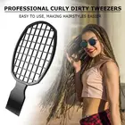 Женский и мужской афро грязная коса расческа волосы твист вьющиеся Перми парикмахерские инструменты профессиональные кудрявые волосы грязная коса расческа