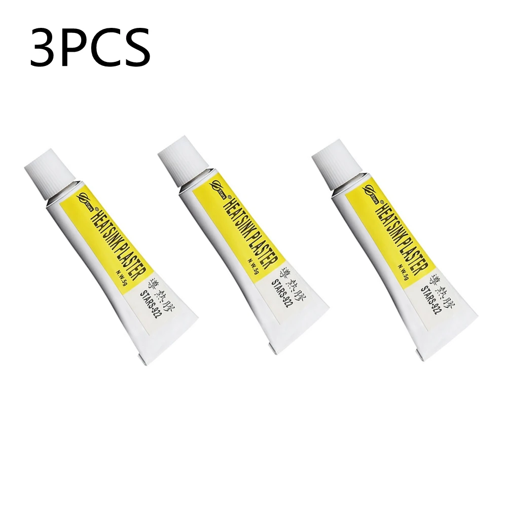 

5g Thermal Grease Paste Conductive Heatsink Plaster Adhesive Glue For Chip VGA RAM LED IC Cooler Radiator Cooling STARS-922
