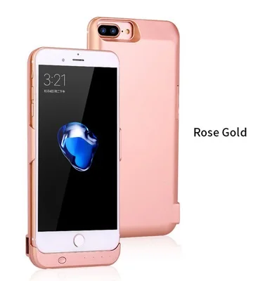 10000 мА/ч, Мощность чехол для iPhone 6 6s 7 plus чехол Батарея Зарядное устройство чехол для iPhone 6 6s 7 8 плюс Мощность Bank зарядное устройство чехол Мощность банка
