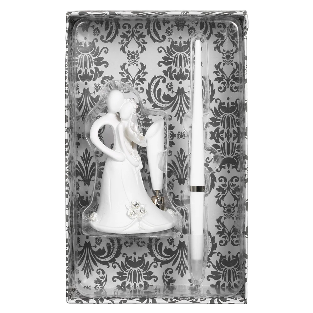 Новинка Золушка Свадебная ручка и держатель ручки набор белая Смола Тыква карета