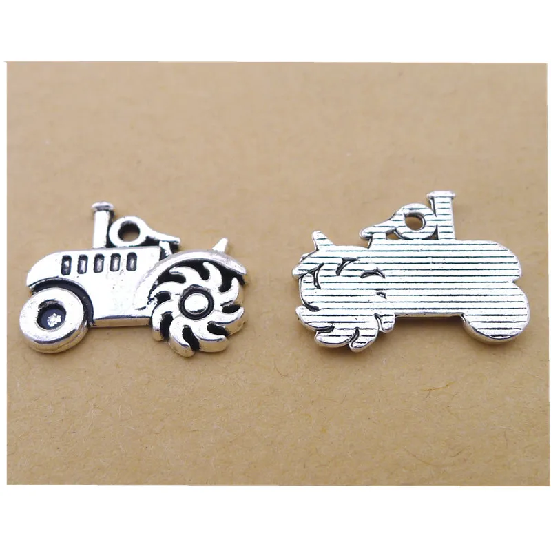 

100 шт./лот подвески для трактора 15x20 мм Сельскохозяйственные Инструменты Подвески Ювелирные аксессуары DIY