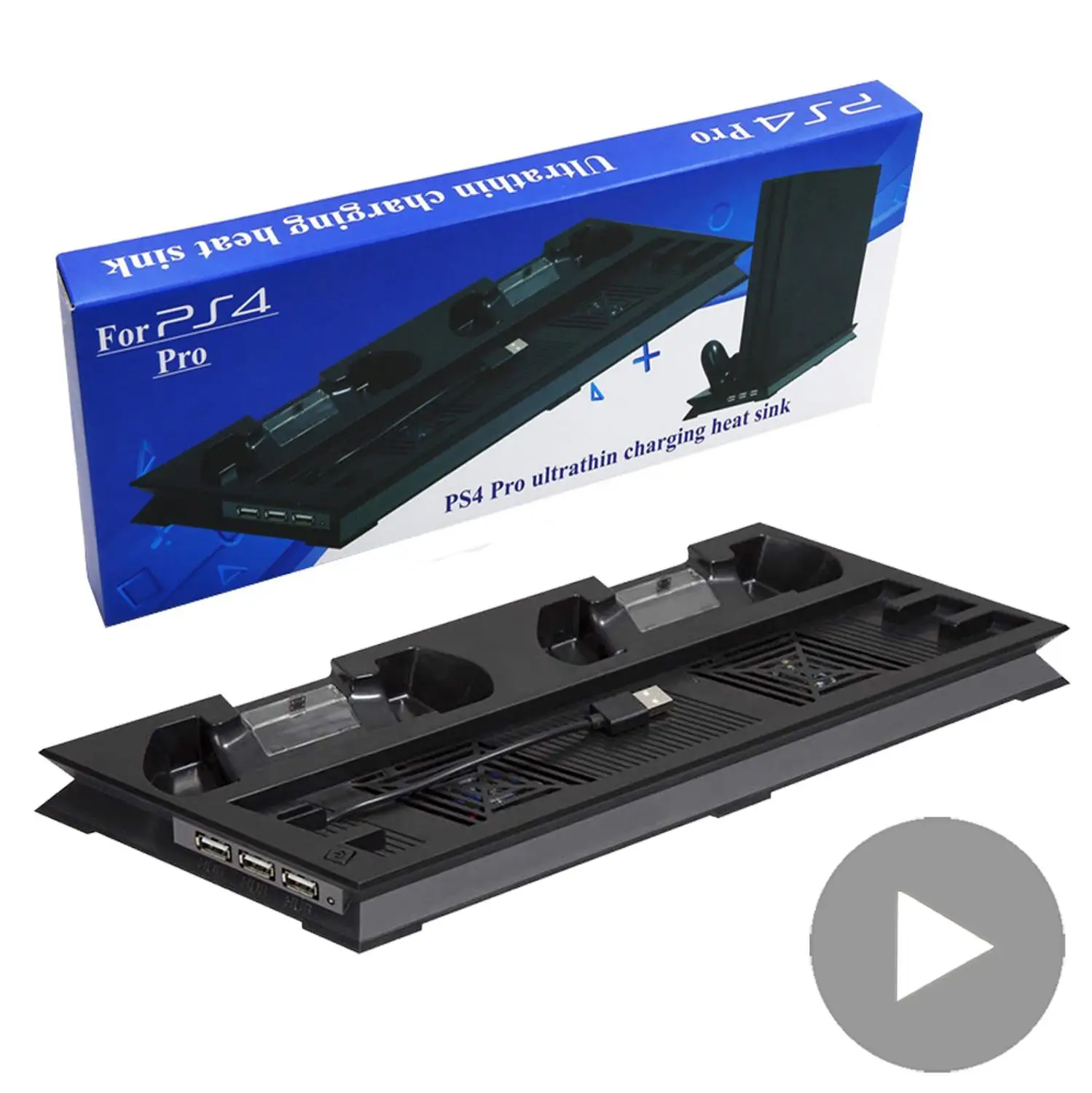 Внешний вентилятор охлаждения для игровой консоли Sony PS4 Playstation Play Station PS 4 Pro