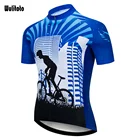 WULITOTO, дышащая одежда для горных велосипедов с коротким рукавом, свитшот, велосипедный топ, рубашка, одежда, Велоспорт, Джерси для мужчин