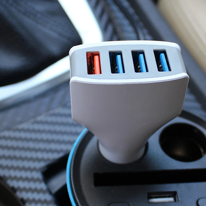 Автомобильное зарядное устройство для мобильных телефонов быстрая зарядка