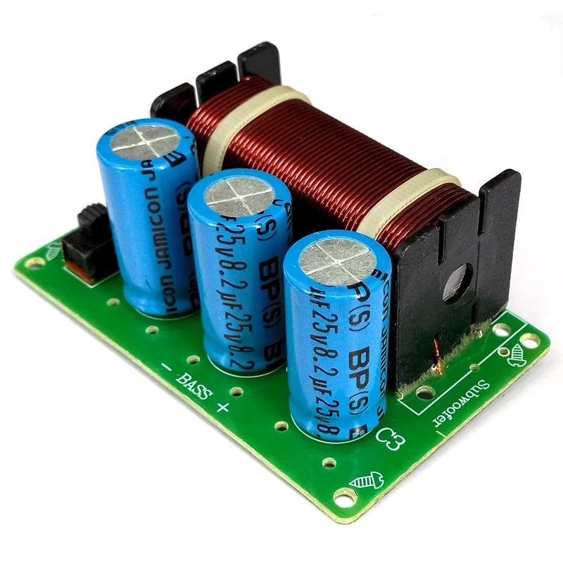 200 Вт чистый бас динамик кроссовер 1 способ делитель частоты для 5 10 дюймов