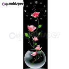 Алмазная живопись Z2053, картина из квадратныхкруглых страз с часами, вышивка крестиком 5D, рисунок на стену, 3 шт.