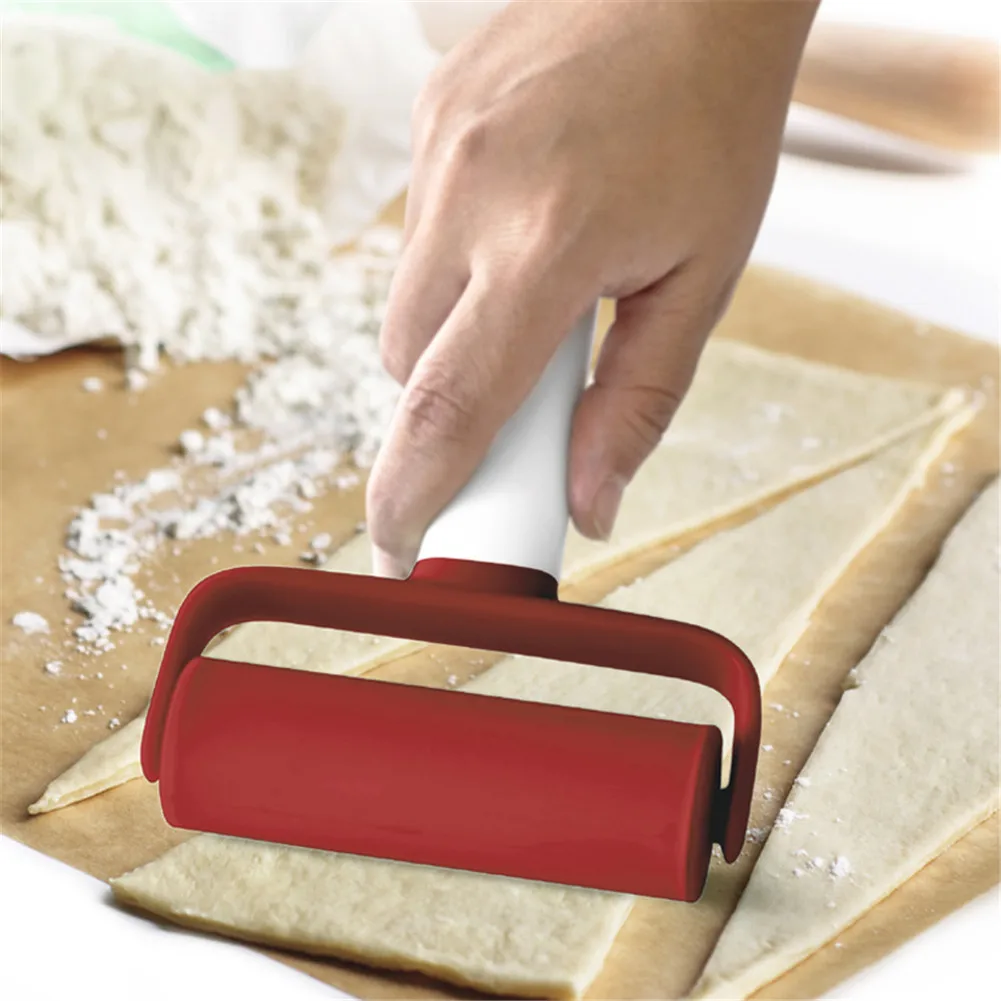 

Kitchen Tool Plastic Rolling Pin Baking Dough Roller Pastry Pizza Noodles Fondant Bakers Pizza Cookies Roller Cooking Tool