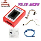 Новейший программатор ключей AK90 ДЛЯ BMW EWS234 считыватель кодов ключей и OBD2 копия автомобильных ключей инструмент программирования кабеля AK90