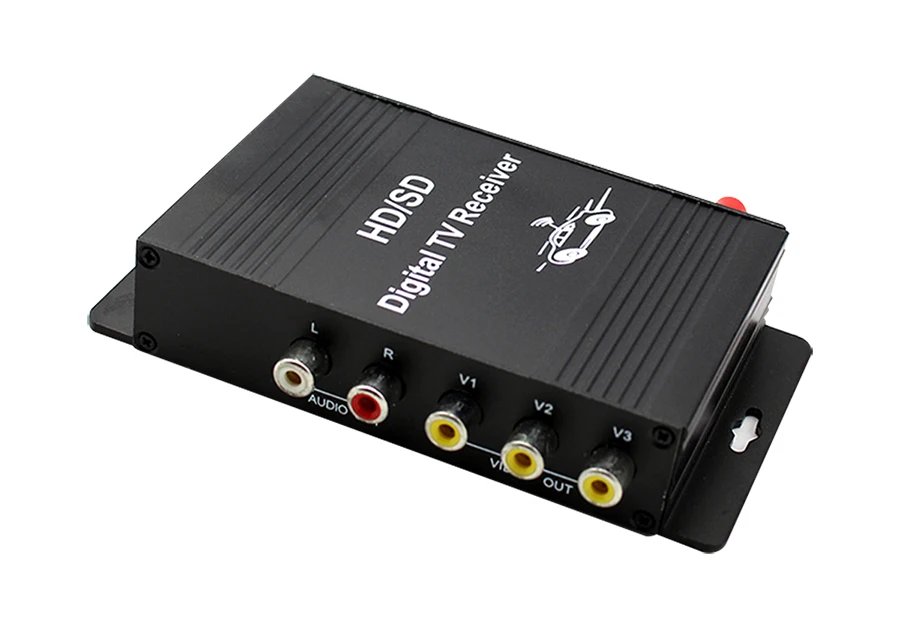 Автомобильный цифровой ТВ ресивер allway DVB T/Mpeg4 с одной антенной USB/HD