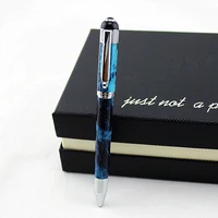 high quality metal roller pen luxury ballpoint pens 0 7mm black ink for business writing office school supplies gift pen