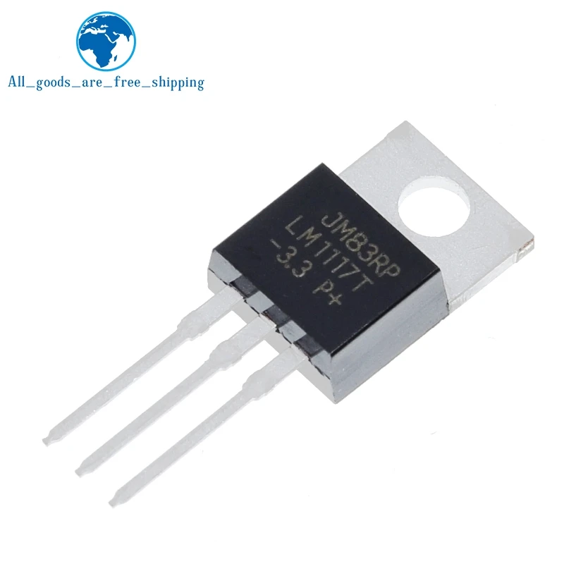 10 шт. LM1117T-3.3 TO220 LM1117-3.3 LM1117T 3 V LM1117 TO-220 | Электронные компоненты и принадлежности