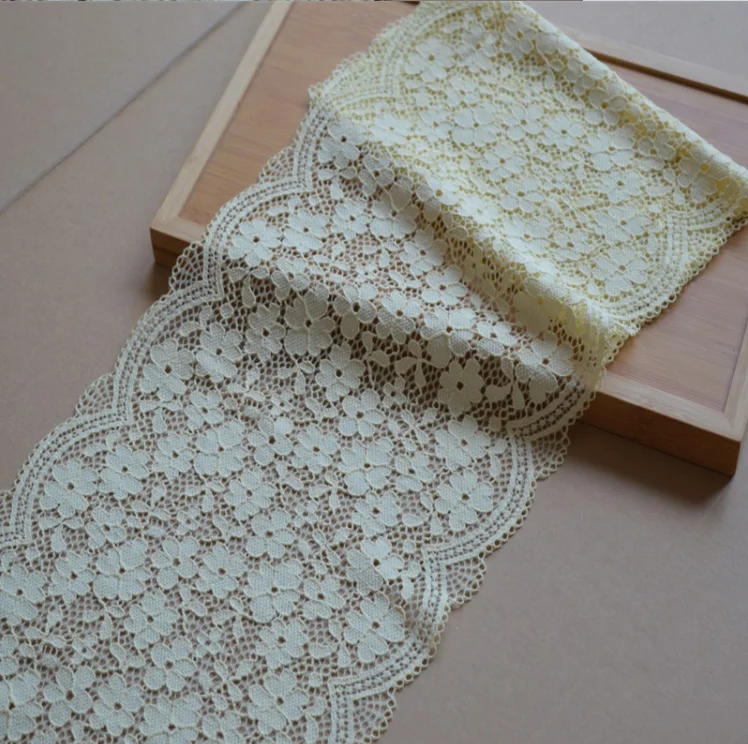 1 м/лот 22 см Ширина DIY Швейные аксессуары для одежды швейцарский свадебный