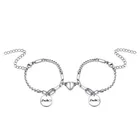 Двойной магнит из нержавеющей стали Rinhoo для пар, притягивает друг друга, креативный индивидуальный браслет для пар, мужские и женские ювелирные изделия, подарок для любимого человека