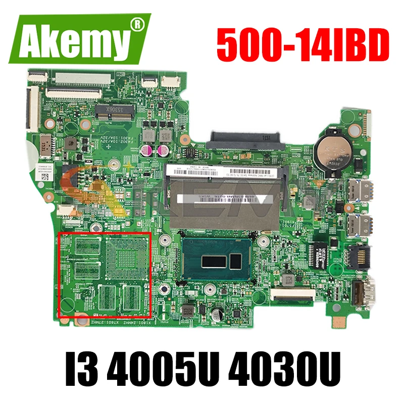 

for Lenovo YOGA 500-14IBD Flex 3-1470 notebook motherboard 14217-1M 448.03N03.001M with i3 4005U 4030U CPU tested 100% working