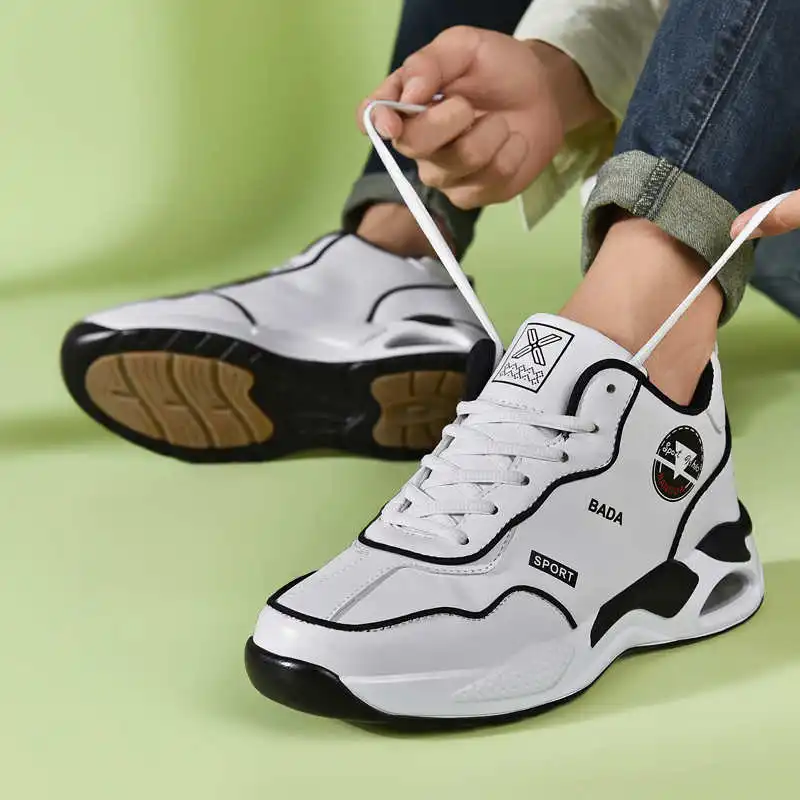 

Кроссовки мужские теннисные без кожи, безопасная обувь, дизайнерские, повседневные теннисные туфли, теннисные туфли на массивной подошве