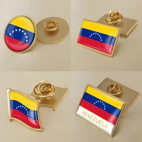 coat of arms of venezuela venezuelan map flag national emblem brooch badges lapel pins