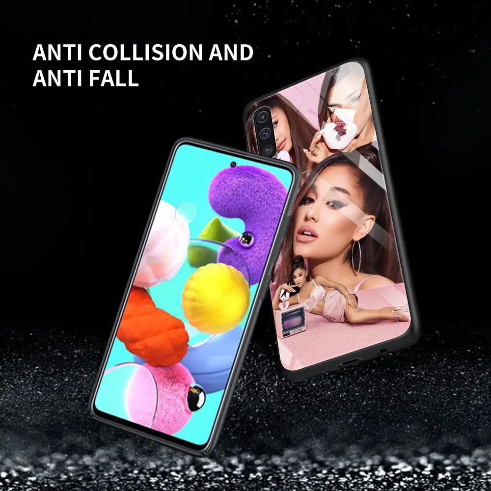 

Thank Ariana Grande Glass For Samsung Galaxy A51 A71 A50 A70 Tempered Phone Case A31 A21s A30 A91 A41 M31 A40 A32 A12 Cover
