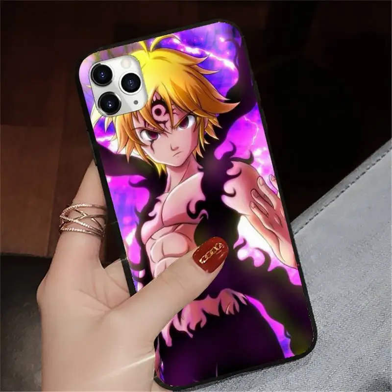 

Nanatsu no Taizai Seven Deadly Sin anime Phone Case for iPhone 11 12 pro XS MAX 8 7 6 6S Plus X 5S SE 2020 XR luxury design