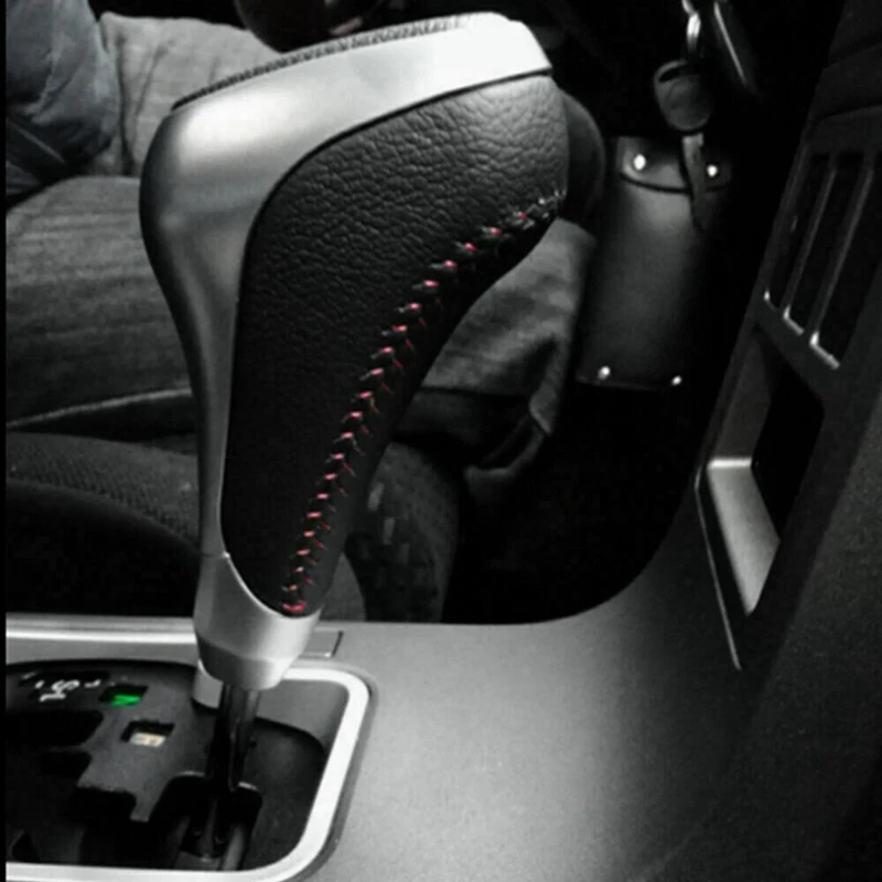 Автомобиль на кожаной Шестерни рукоятка рычага переключения передач для Toyota 4runner