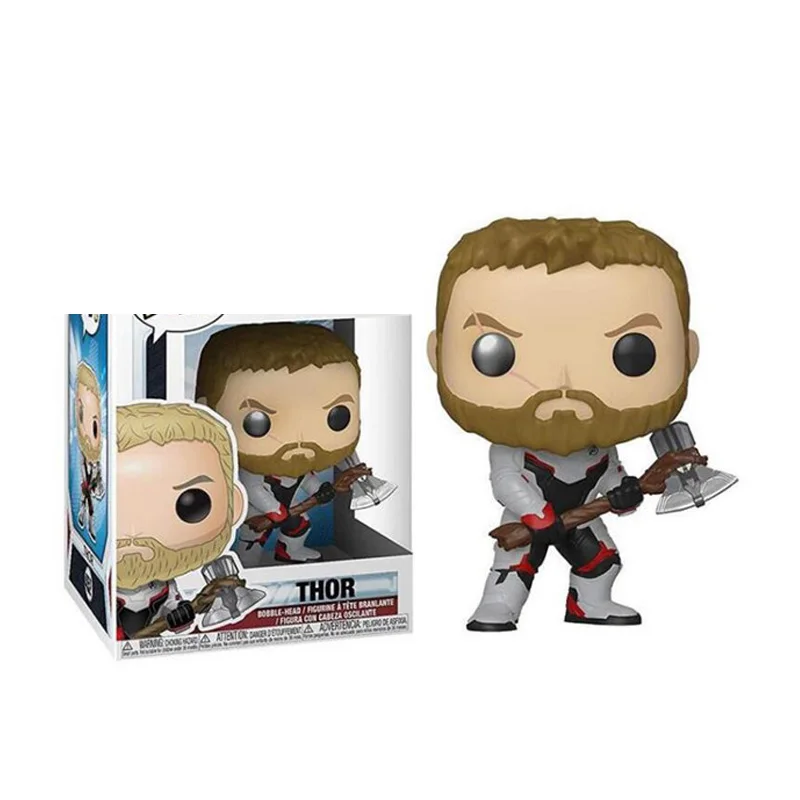 FUNKO Мстители Марвел Тор Тони Старк танос виниловая экшн-фигурка Коллекционная