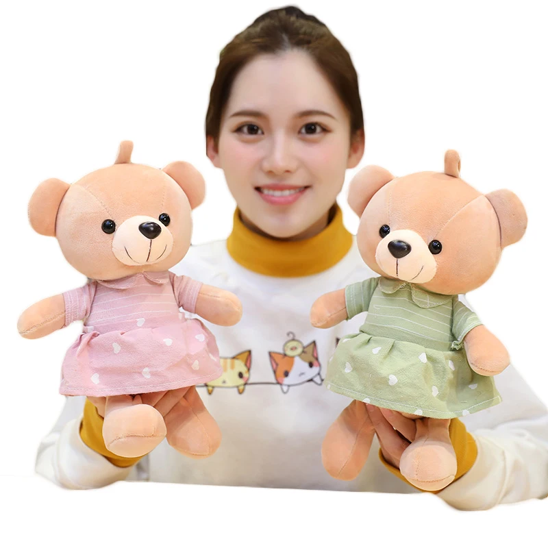 Милый плюшевый мишка 1 шт. 28 см плюшевые игрушки высококачественные набивные