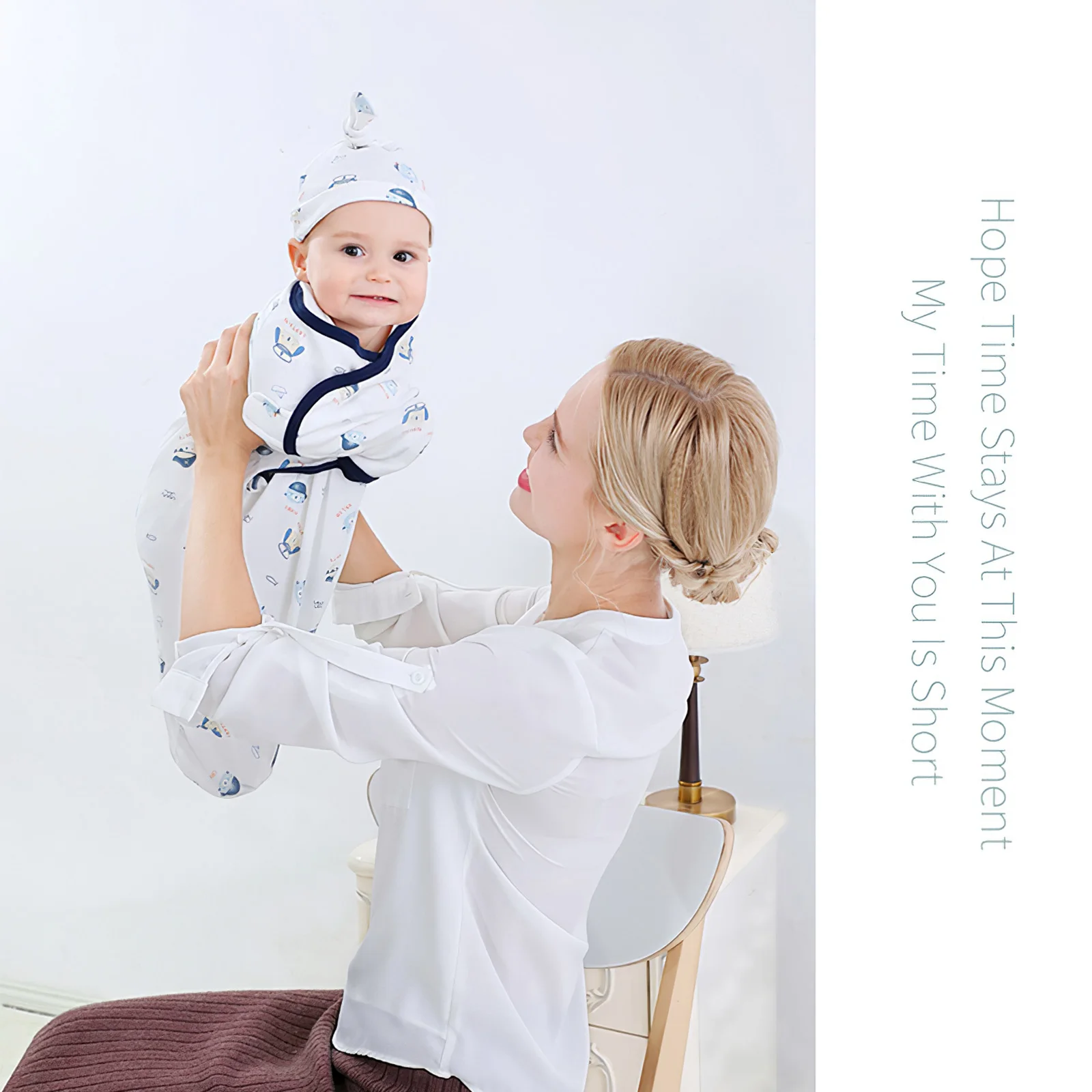 

Baby Swaddle Blanket Swaddling Bag Receiving Blanket Bedding Cartoon Cute Infant Sleeping Perfect Gift Bag For 3-6 Months