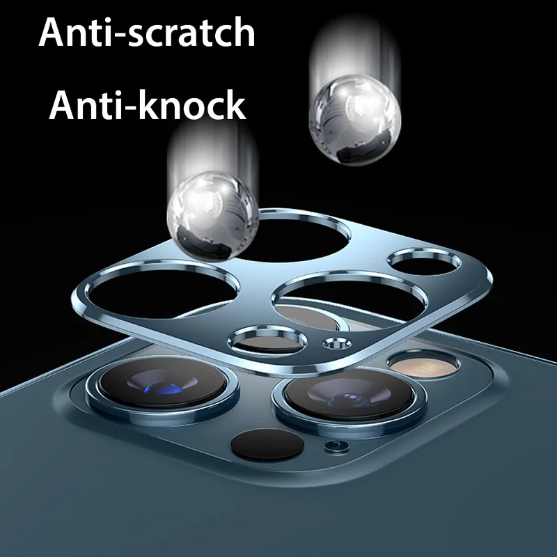 Camera Protective Ring Case For iPhone 13 12 Pro Max Mini Back Lens Metal Screen Protector For iPhone 11 Pro Max Lens Film Cover