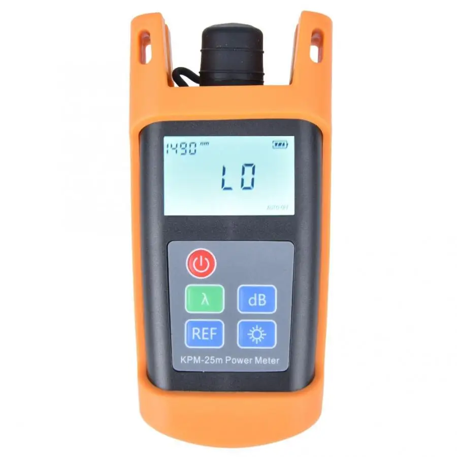 Новый профессиональный KPM 25M мини Портативный волоконно оптический Мощность метр