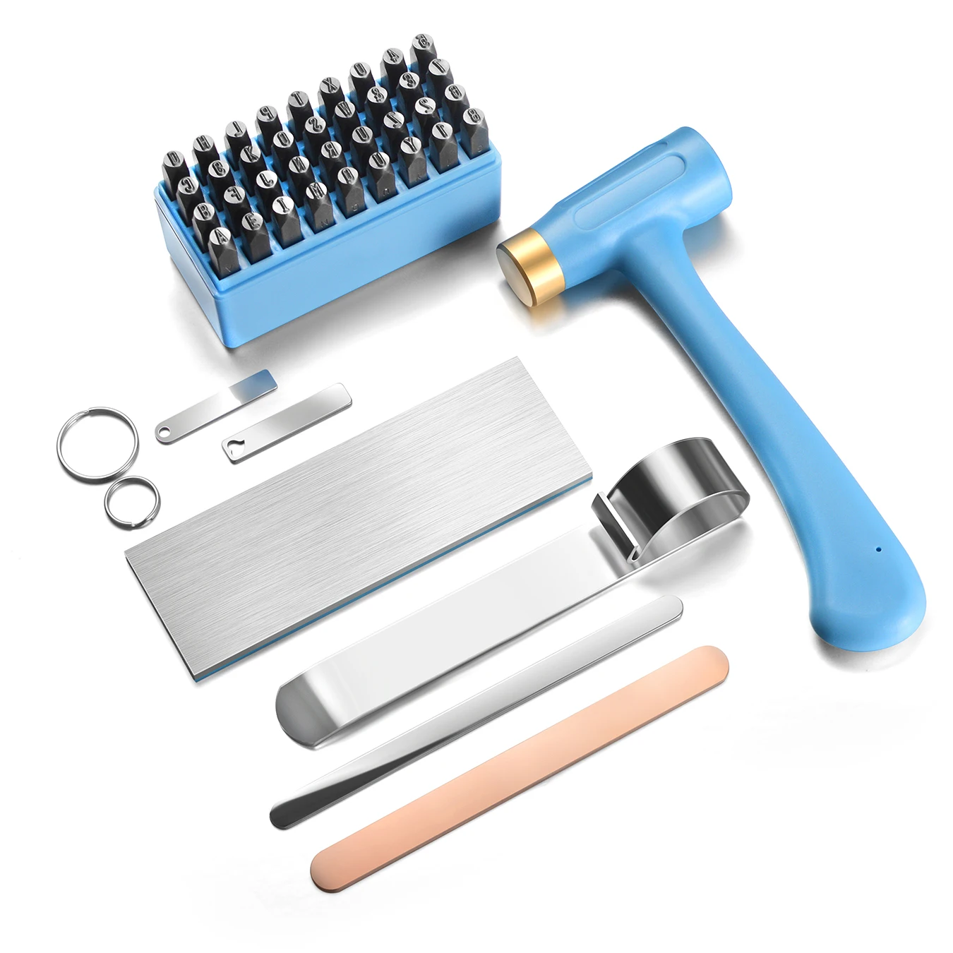 Металлический рабочий молоток из латуни и нейлона нержавеющей стали набор