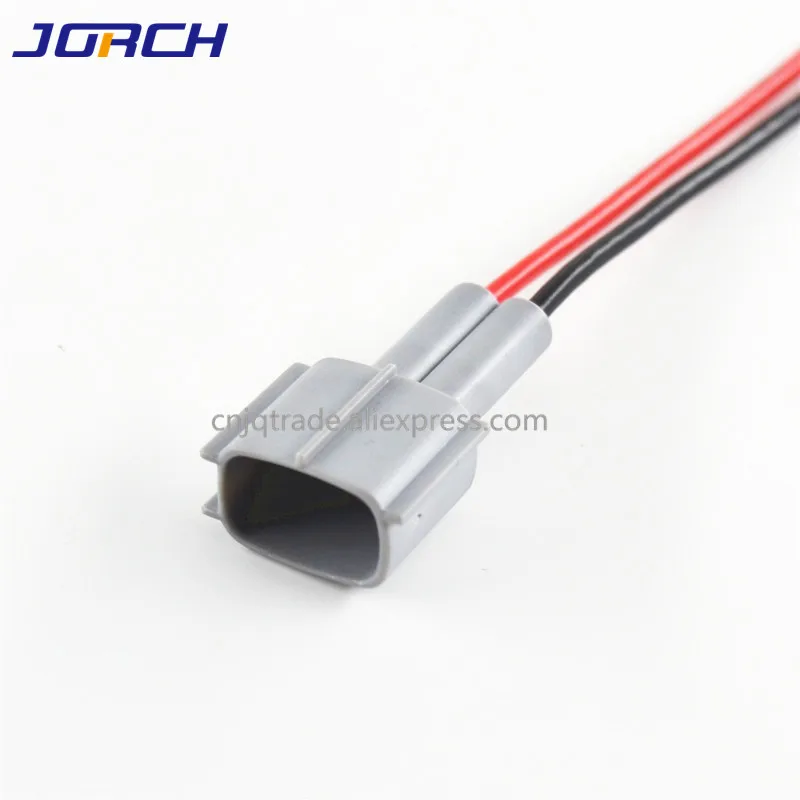 1 шт. 2-контактный разъем топливной форсунки Toyota Corolla, гнездовой разъем Sumitomo 6189-0611 90980-11875 с проводом 15 см 0,75 мм2