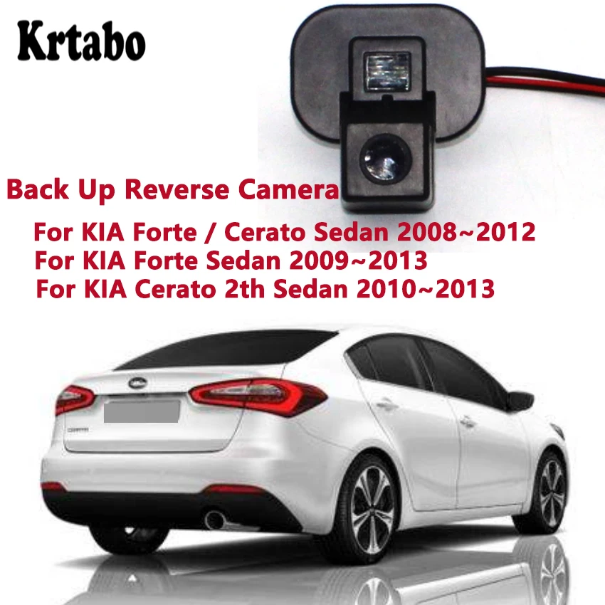 

Wide Angle Night Vision CCD CAN Car Parking Camera Rear View full hd Camera for KIA Forte Sedan 2009~2013 Waterproof Camera