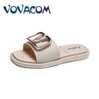 women slippers summer beach shoes v buckle shoes designer outdoor slippers fashion sandals home slippers non slip slides