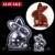 2 шт Пасхальный кролик шоколадная Форма 3D Поликарбонат кролик формы для шоколада Bonbon выпечки Кондитерские инструменты Кондитерская форма - изображение