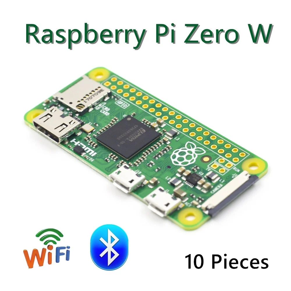 Raspberry Pi Zero W доска 1 ГГц Процессор 512MB Оперативная память с WI FI и Bluetooth RPI 1080P HD видео