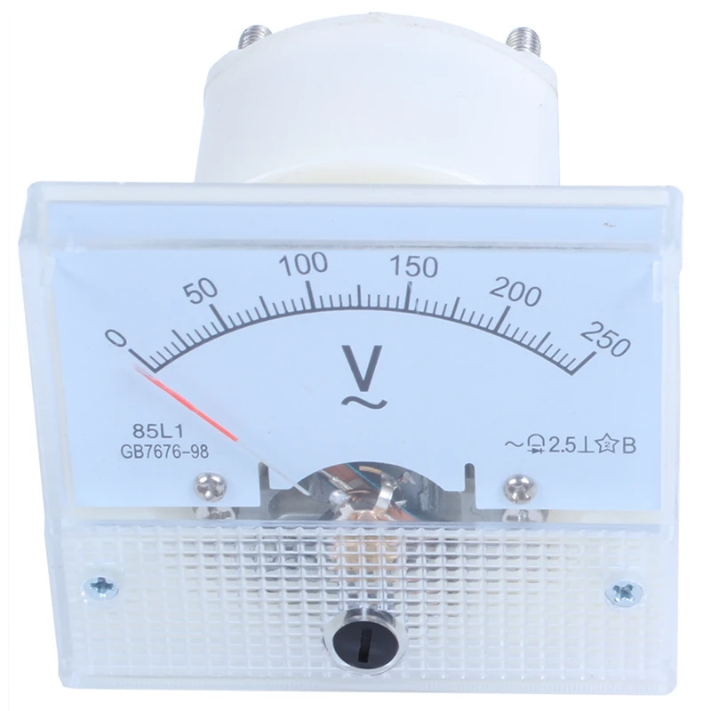 

Analog 85L1 AC 250 V Panel Meter Voltmeter Measuring Device Installation Equipment